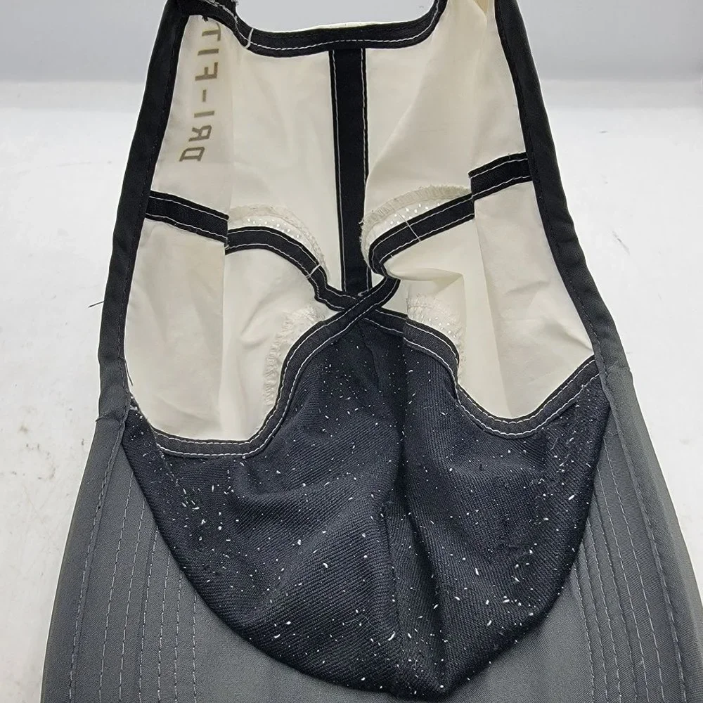 Nike Featherlight Dri Fit White Athletic Hats Adults Unisex Lightweight - Picture 5 of 6